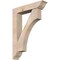 Ekena Millwork Westlake Traditional Smooth Bracket w/ Offset Brace, Douglas Fir, 7 1/2"W x 36"D x 48"H BKT0806X36X48WTL01SDF - alternate 1